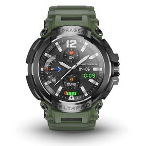AlphaGear Delta Pro Smart Watch- Olive